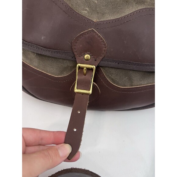 Frost River Premium Shell Bag, Waxed Canvas & Leather - Large - Picture 3 of 12